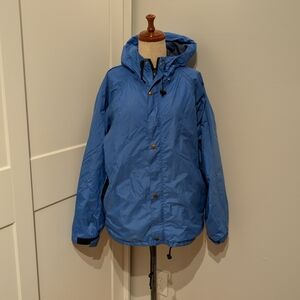 EMS Vintage Women's L Blue Gore-Tex Waterproof Rain Windbreaker Jacket System